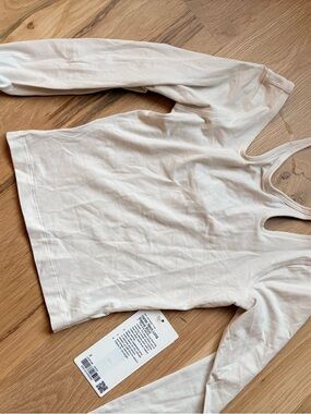 lululemon athletica Cream Lightweight Racerback Tank